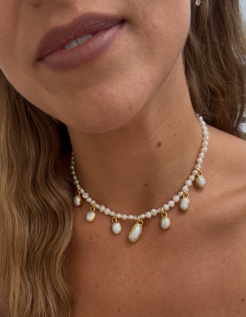 Collar Civile – Bronce enchapado en Oro