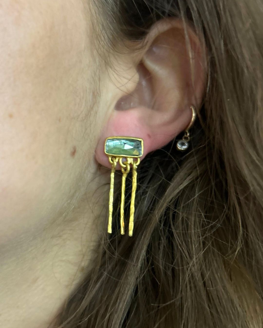 Aros Radices – Bronce enchapado en Oro