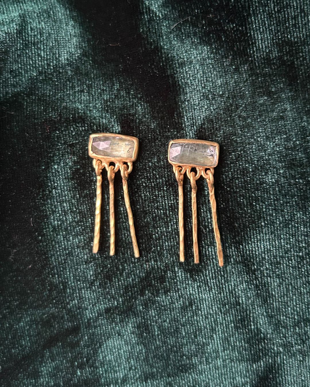 Aros Radices – Bronce enchapado en Oro