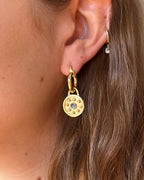 Aros Puncta – Bronce enchapado en Oro