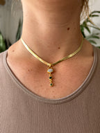 Colgante Influunt – Bronce enchapado en Oro