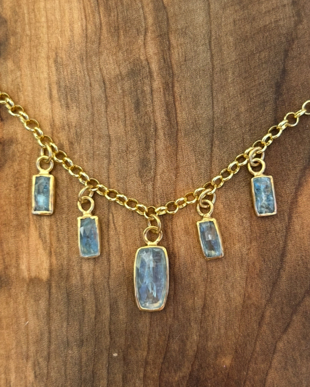 Collar Scintilla Mare – Bronce enchapado en Oro