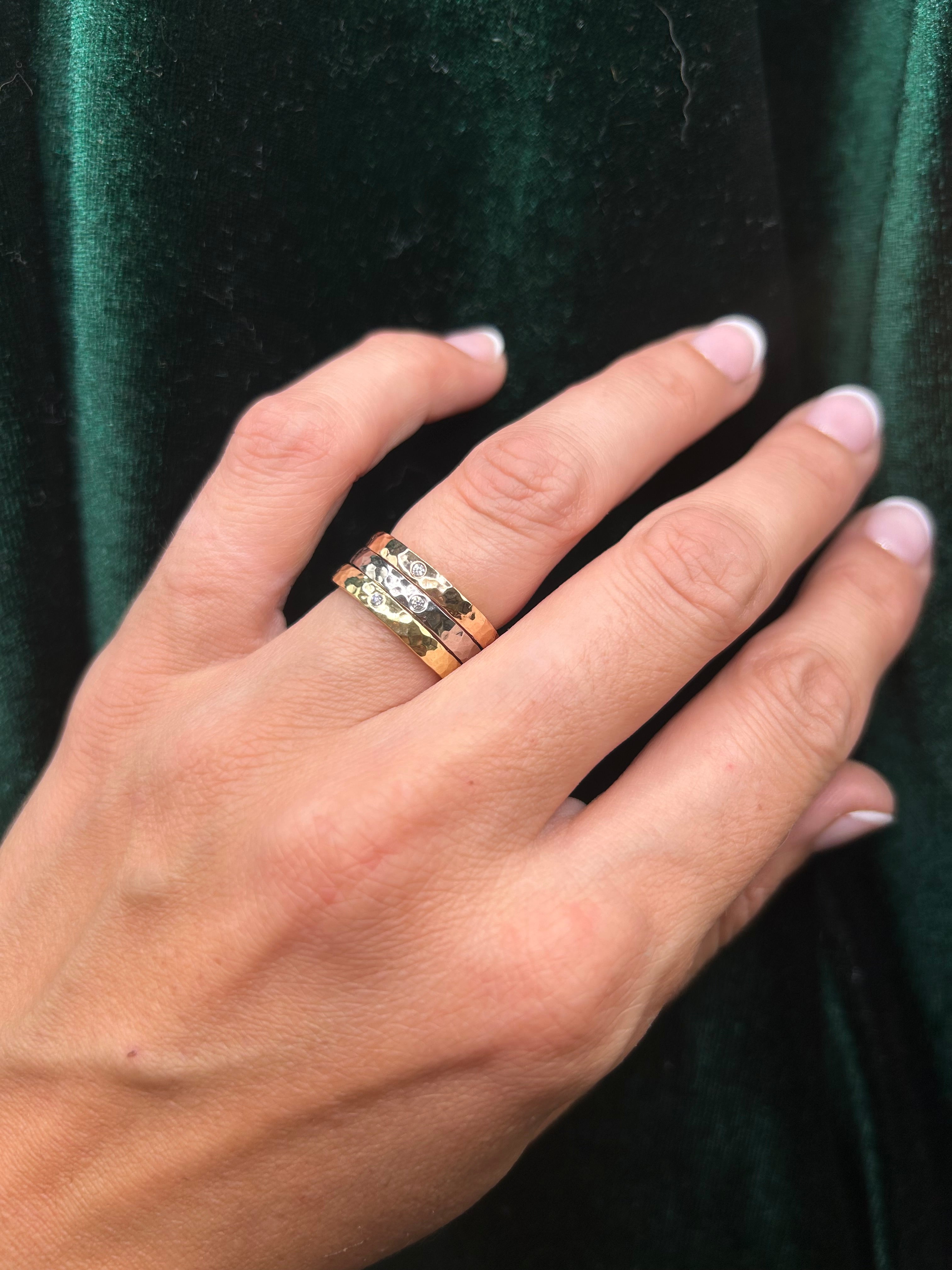 Anillo Trío Argollas Fer – Oro