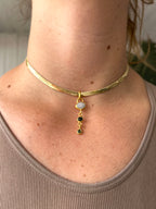 Colgante Influunt – Bronce enchapado en Oro