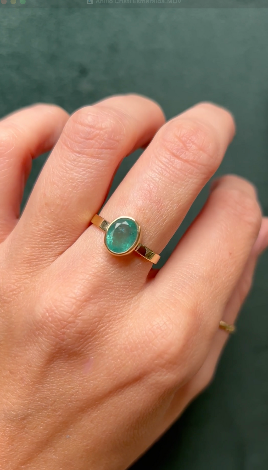 Anillo Cristi – Oro