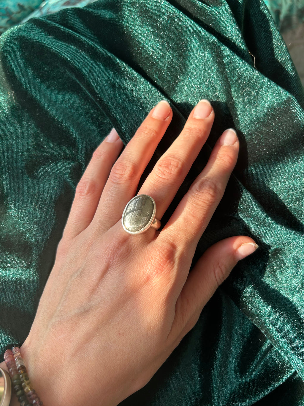 Anillo Ovale – Plata 950