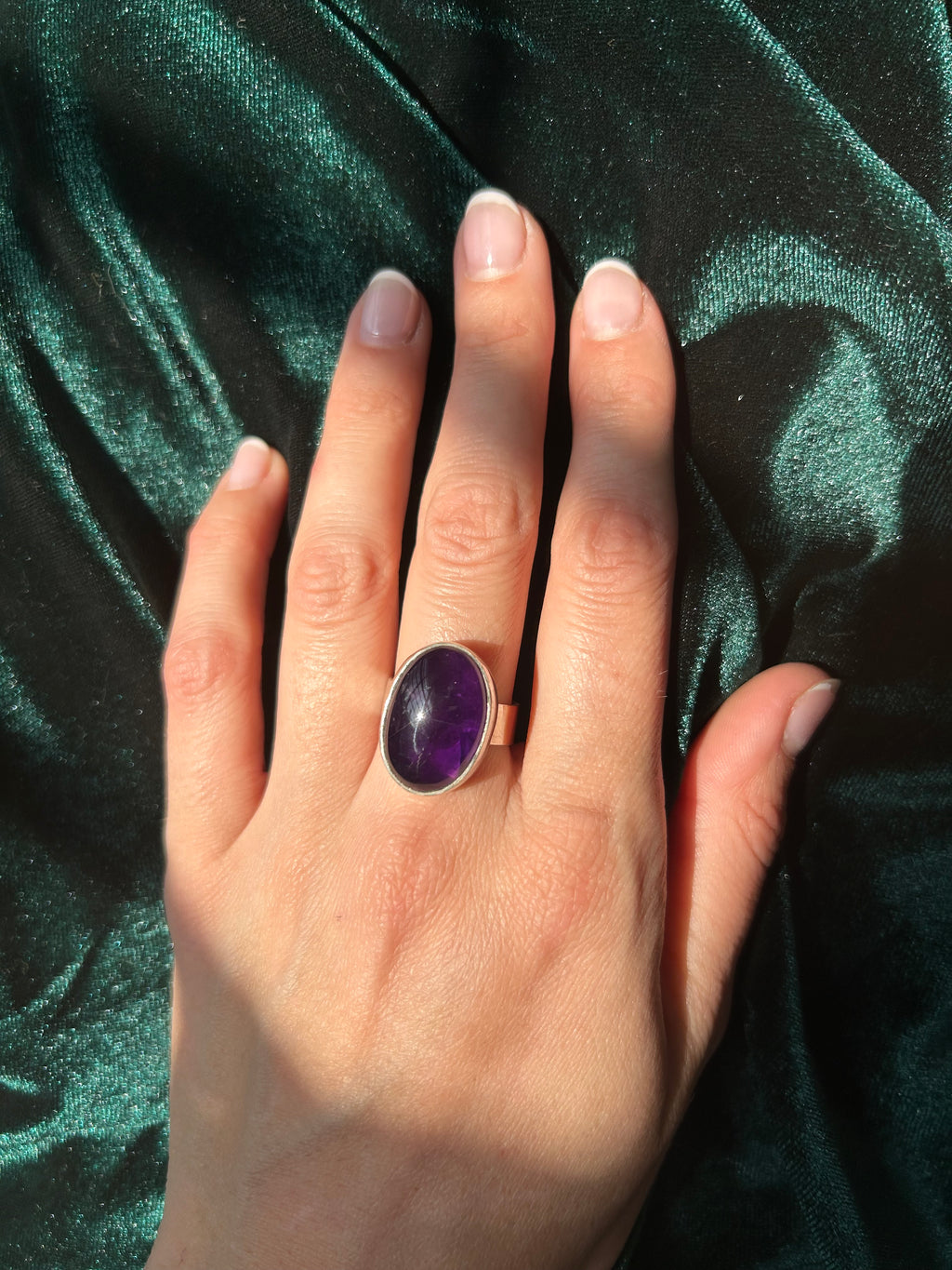 Anillo Ovale – Plata 950