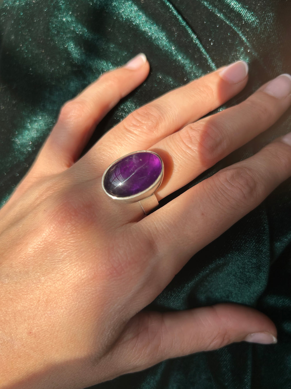 Anillo Ovale – Plata 950