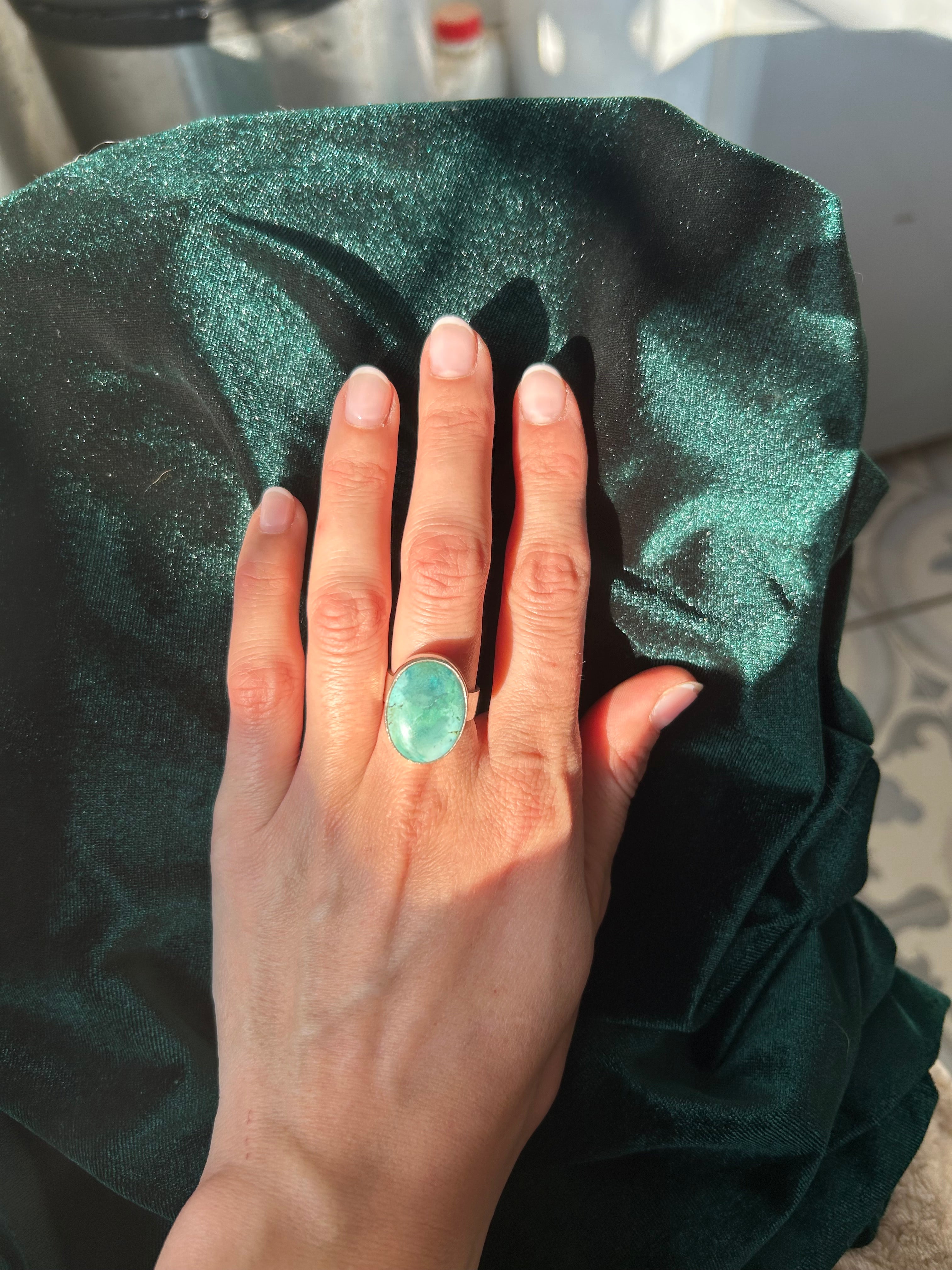 Anillo Ovale – Plata 950