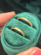Argollas Camila y Pablo – Oro 18K