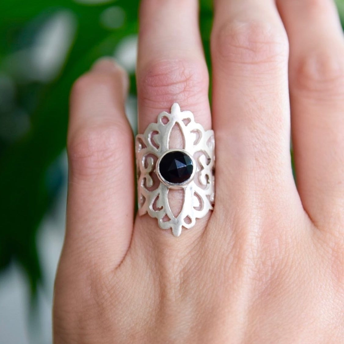 Anillo Abu – Plata 950