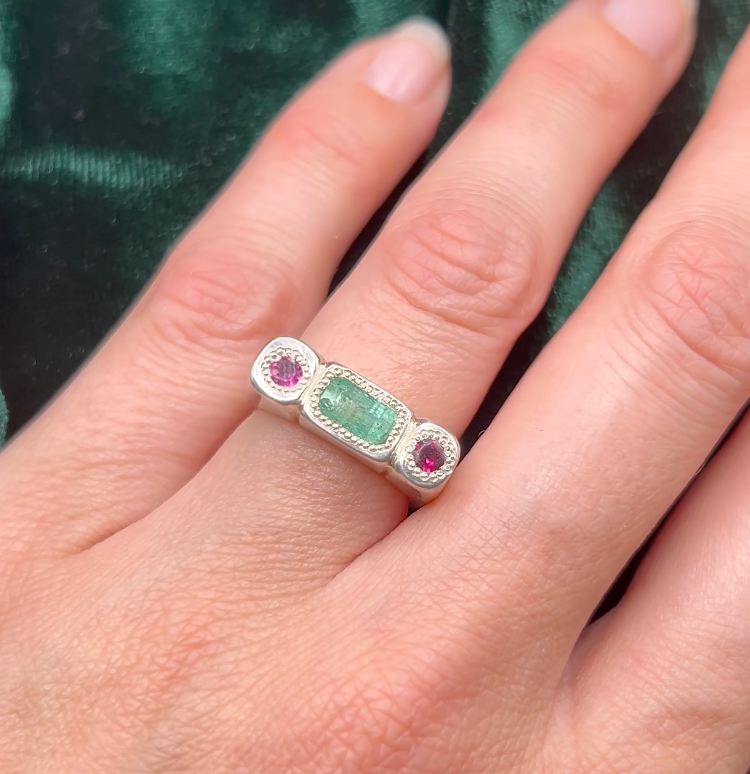 Anillo Sigillium Lapides  elegans – Plata 950