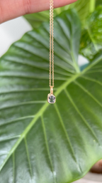 Colgante Flor y Colores – Oro