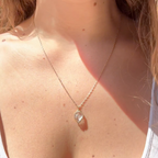 Colgante Herkimer – Oro