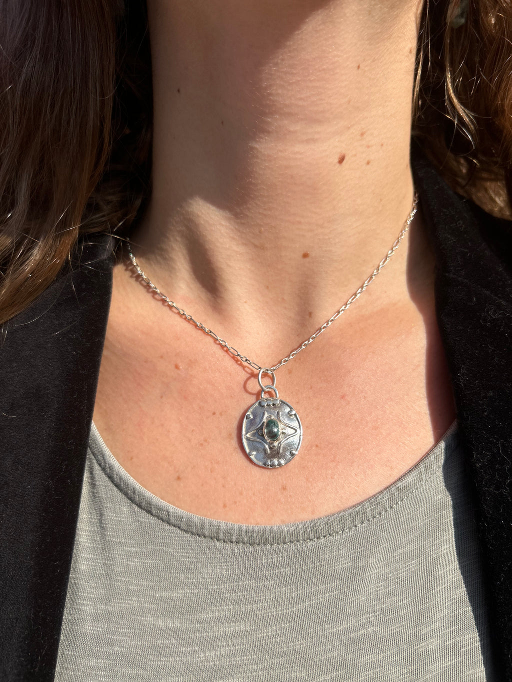 Colgante Manta – Plata 950