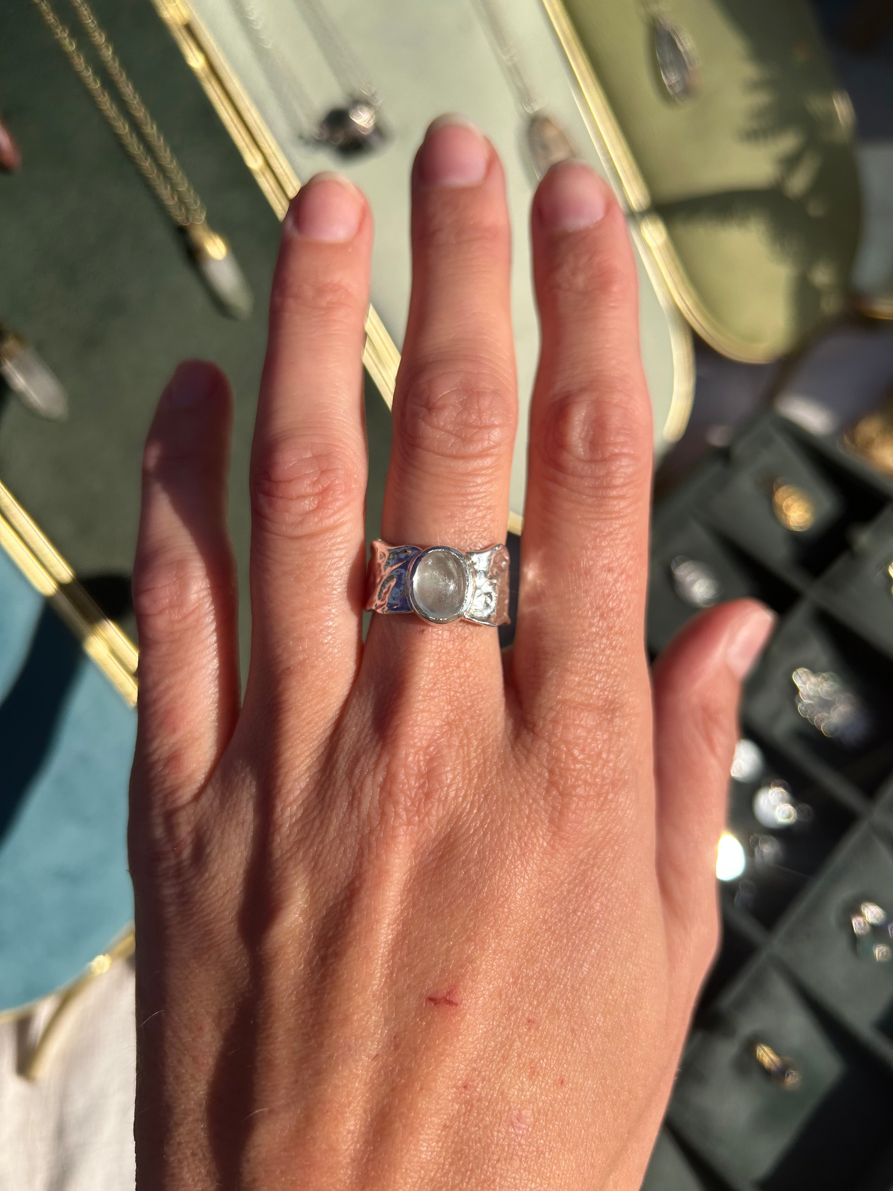 Anillo Aqua – Plata 950