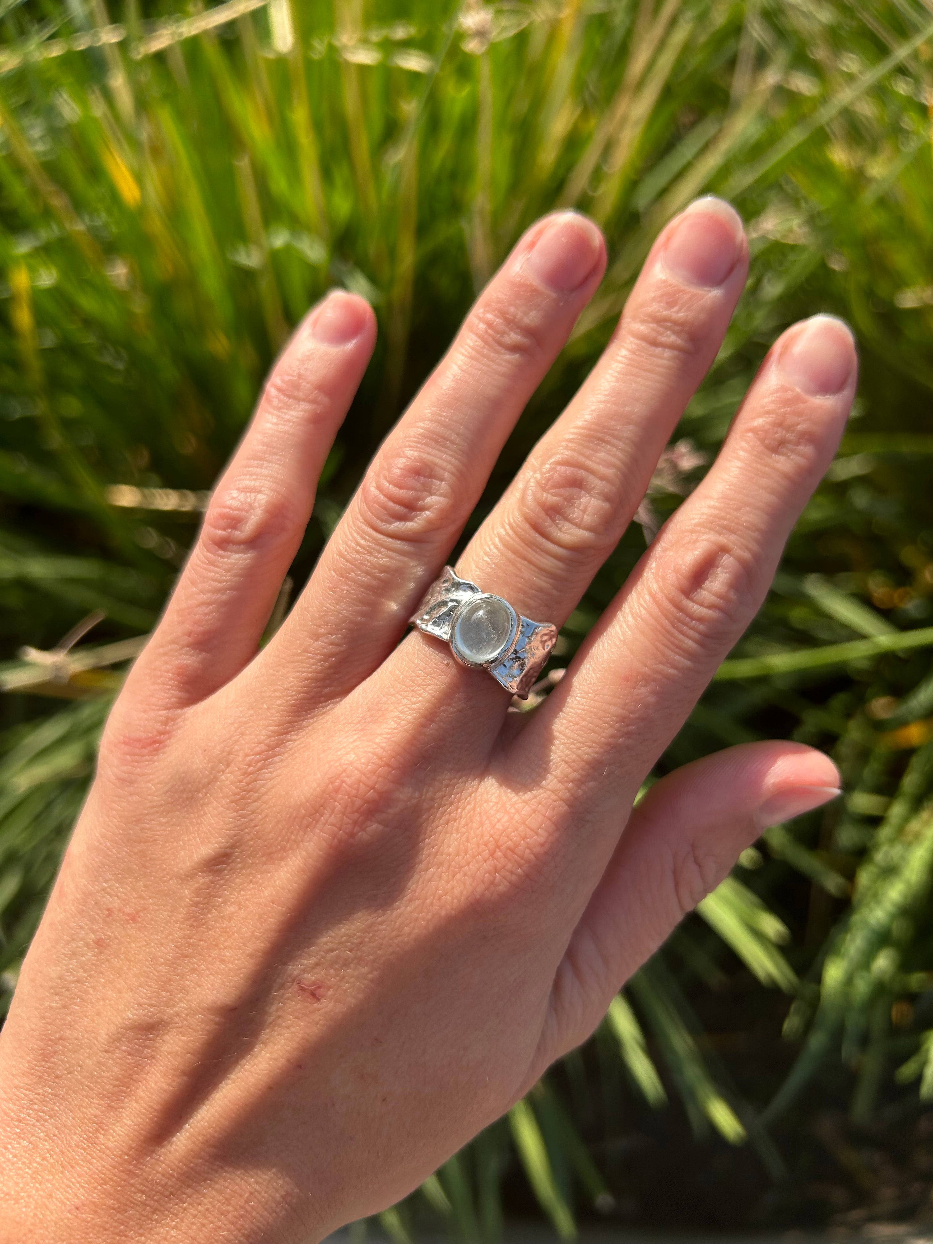 Anillo Aqua – Plata 950