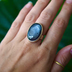 Anillo Ovale – Plata 950