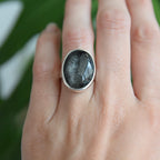 Anillo Ovale – Plata 950