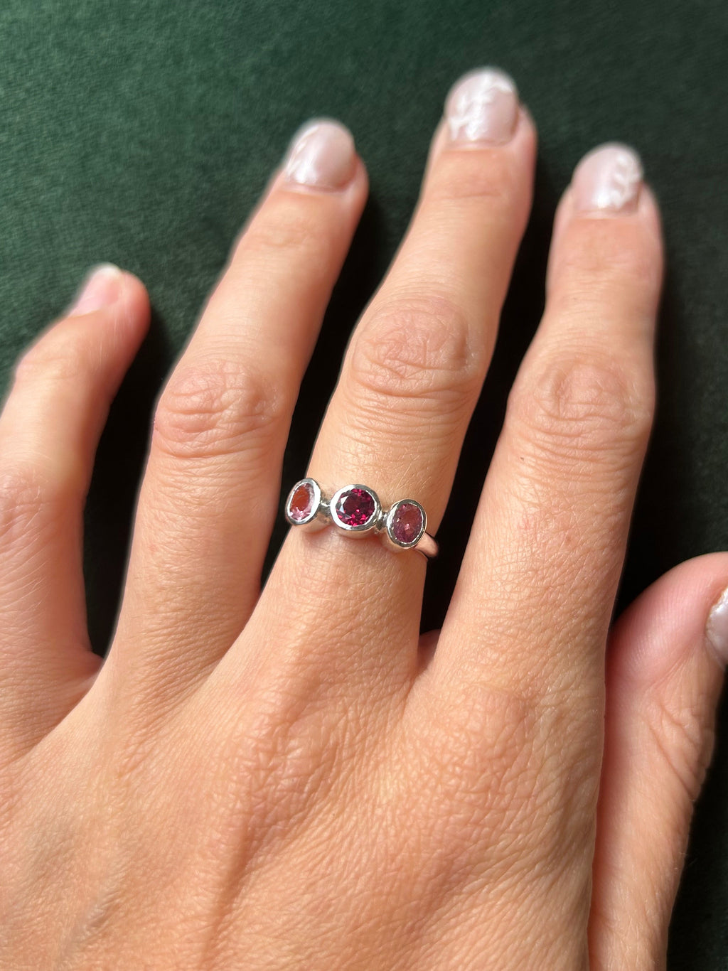 Anillo Triplum – Plata 950