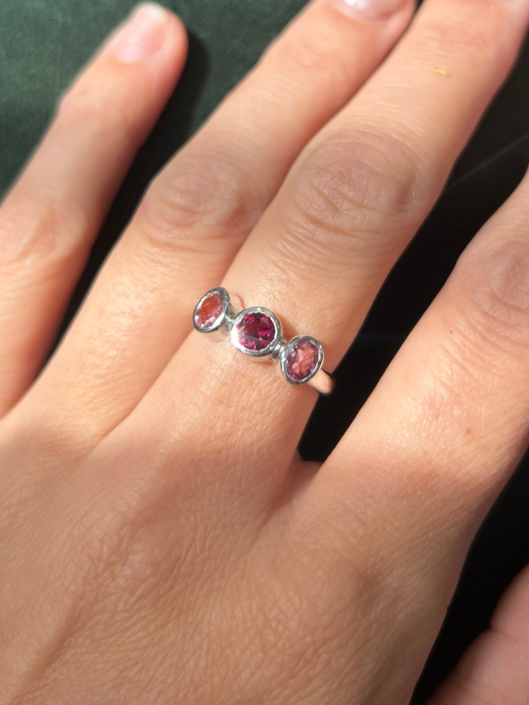 Anillo Triplum – Plata 950