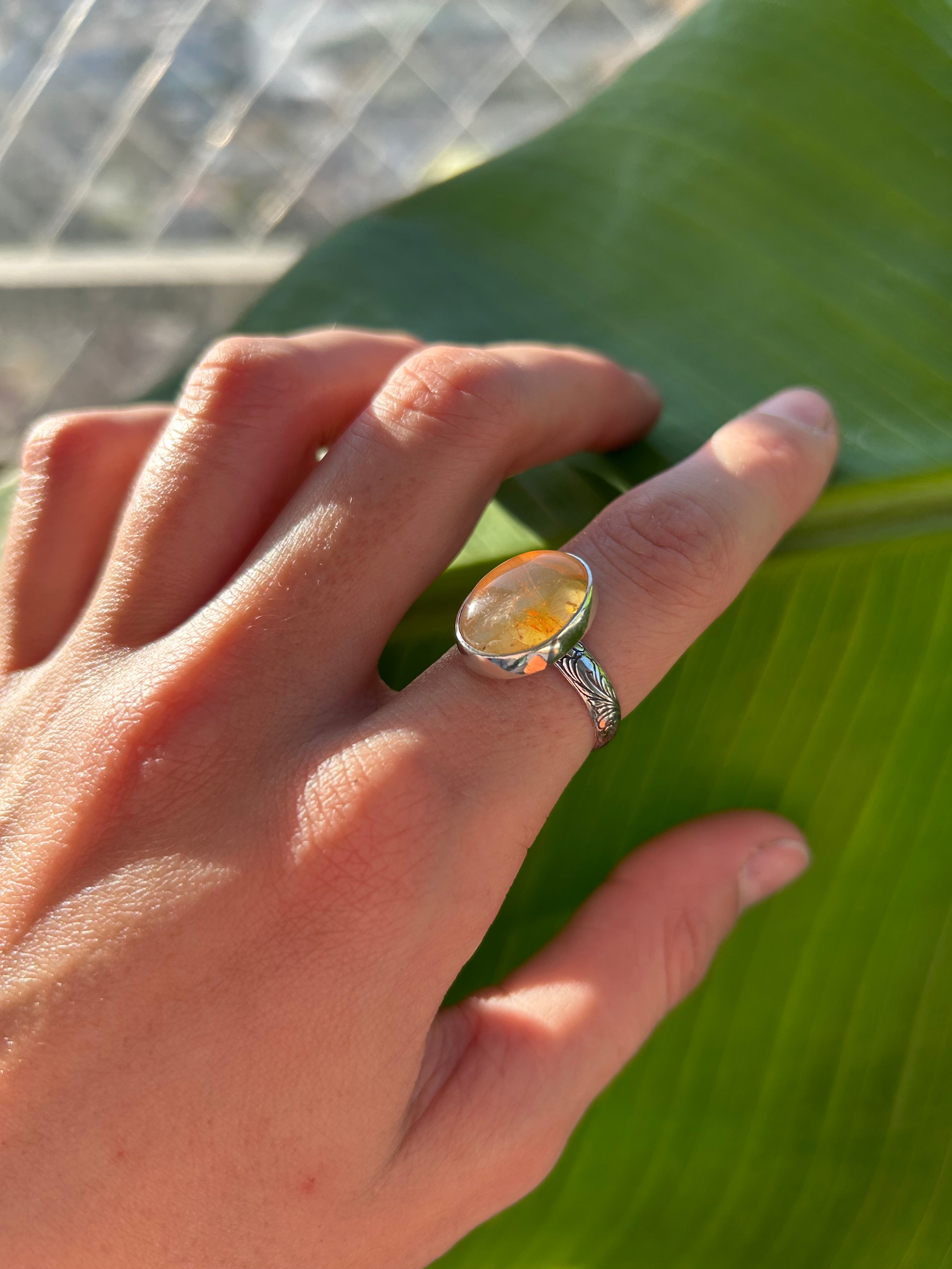 Anillo Ovale – Plata 950