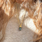 Colgante Radix – Bronce enchapado en Oro