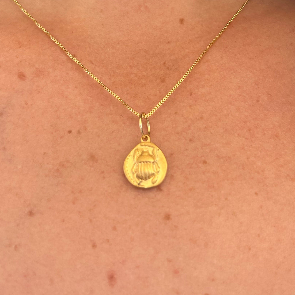 Colgante Fortuna – Bronce enchapado en Oro