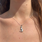 Colgante Feline – Plata 950