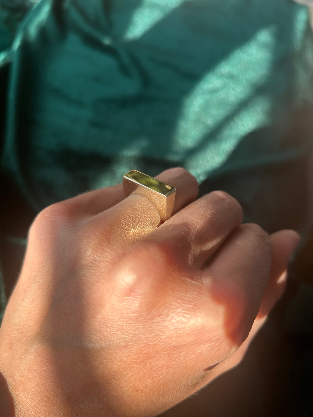 Anillo Sigillium Recto – Bronce