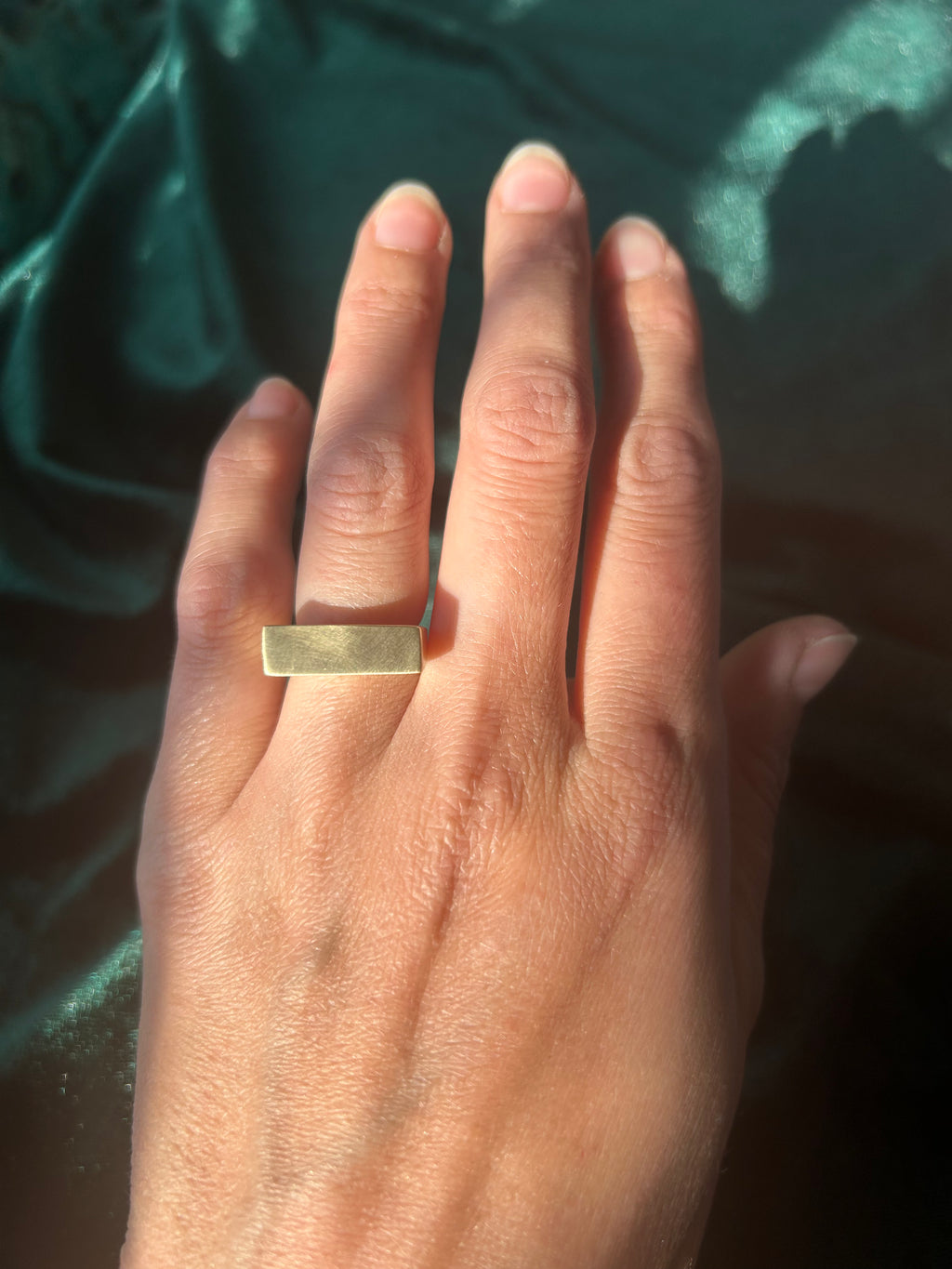 Anillo Sigillium Recto – Bronce