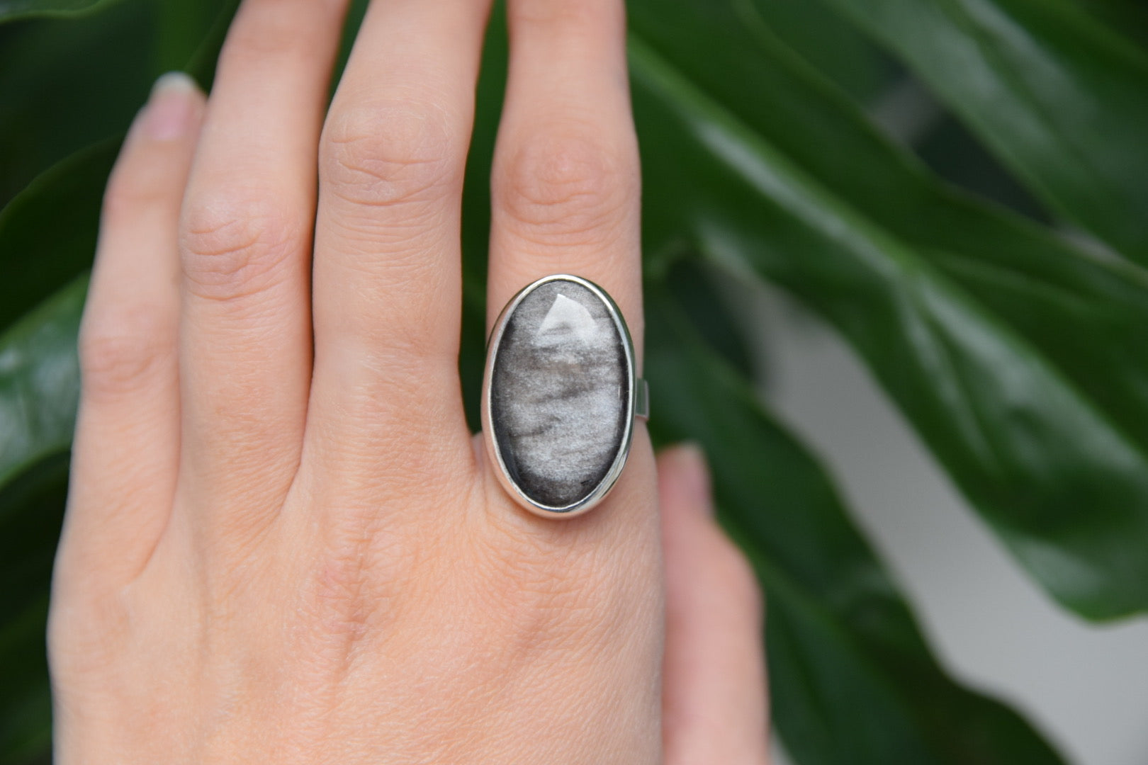Anillo Ovale – Plata 950