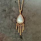 Colgante Cataracta – Bronce enchapado en Oro