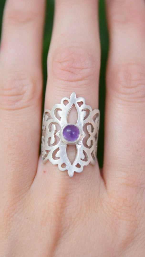 Anillo Abu – Plata 950