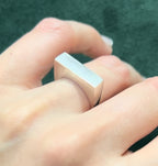 Anillo Sigillium Recto – Plata 950