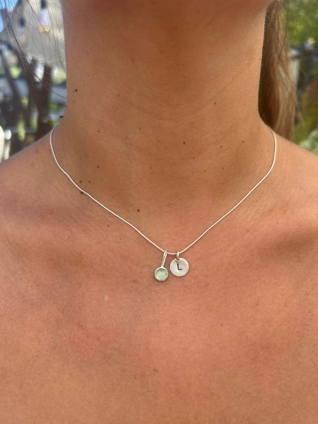 Colgante Punto de Luz – Plata 950