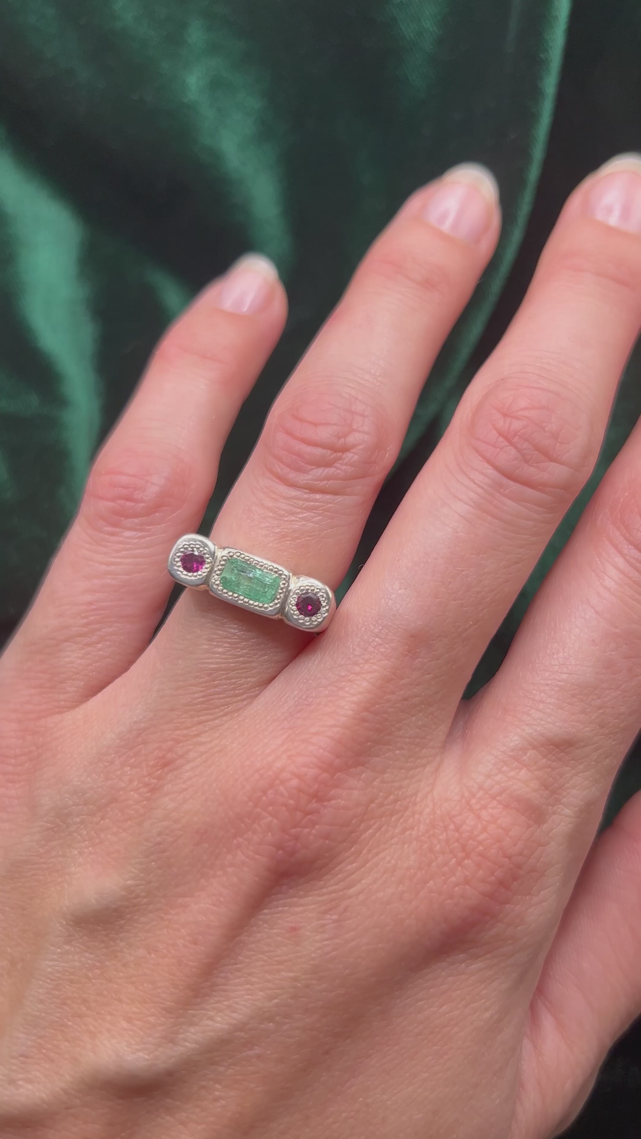 Anillo Sigillium Lapides  elegans – Plata 950