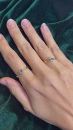 Anillo Claudia e hija – Oro
